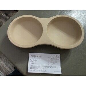 Pampered Chef Stoneware Microwave Egg Cooker 1372 Made in the USA Stone New